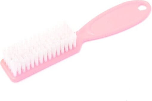 Stofborstel - Manicure Borstel - Roze