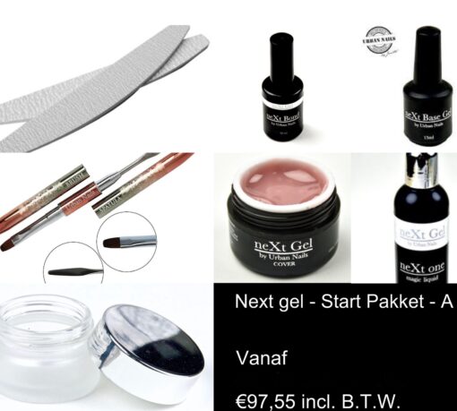 Start pakket - Urban Nails - Next Gel (A)