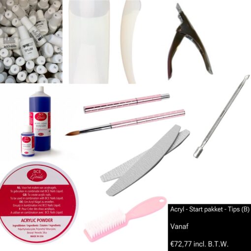 Start pakket B - Acryl - Tips