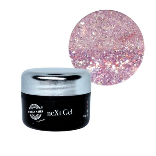 Urban Nails - Next Gel Sparkle Opal Pink
