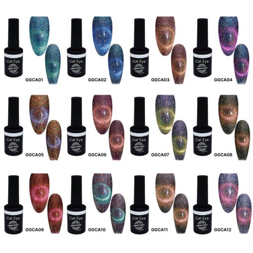 ggca05 galaxy glaze cat eye 8 gram urban nails - Afbeelding 2