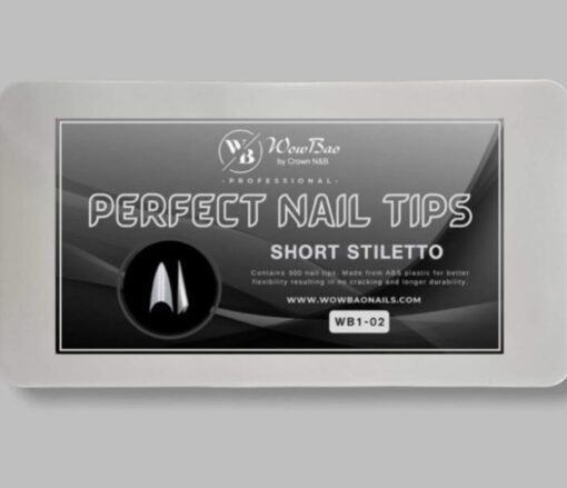 Short stiletto, perfect nail tips Wow Bao