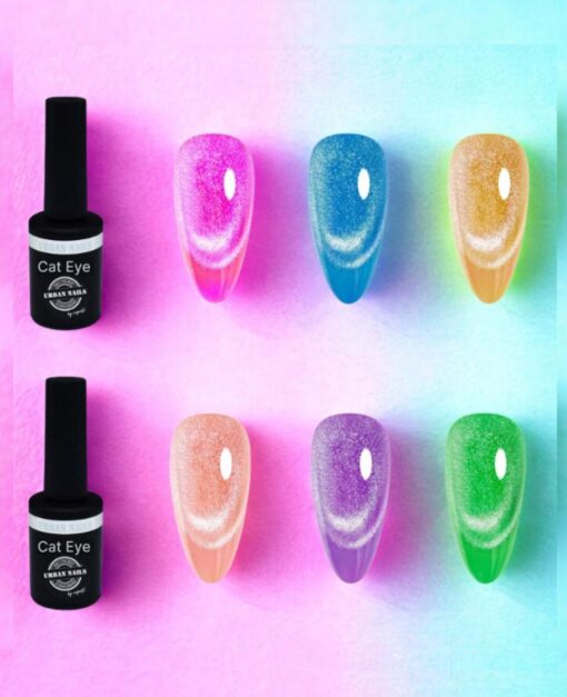 Urban Nails Neon cat eye nca03 geel 8 gr. - Afbeelding 3