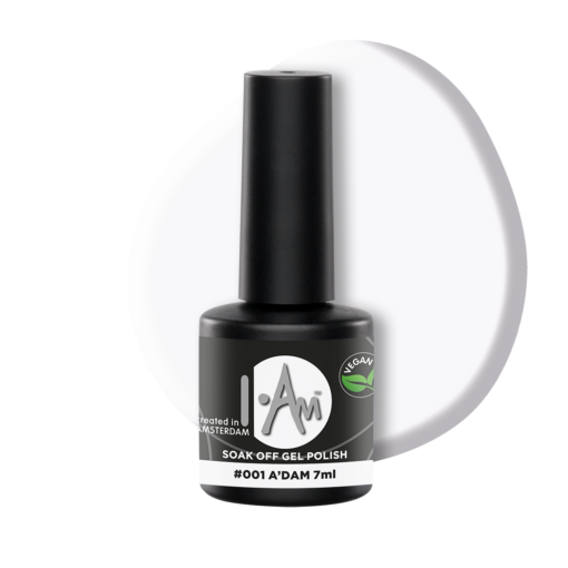 I.Am Soak Off Gel Polish 001 wit 7ml