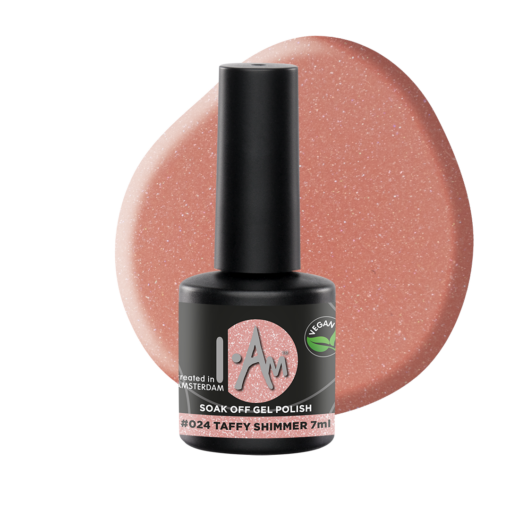 I.Am Soak Off Gel Polish 024 Taffy Shimmer 7ml