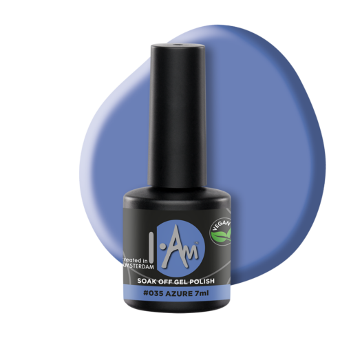 I.Am Soak Off Gel Polish 035 Azure 7ml