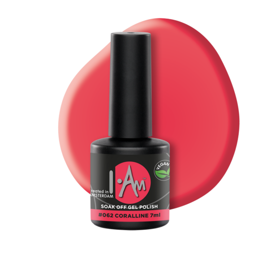 I.Am Soak Off Gel Polish 062 Coralline 7ml