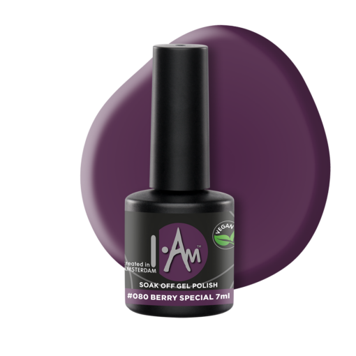I.Am Soak Off Gel Polish 080 Berry Special 7ml