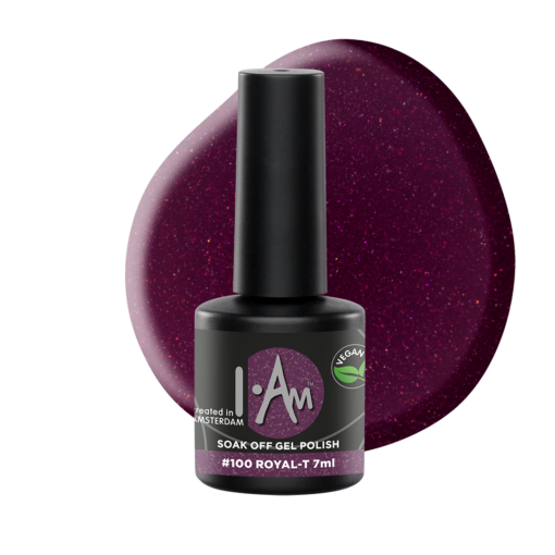 I.Am Soak Off Gel Polish 100 Royal-T 7ml