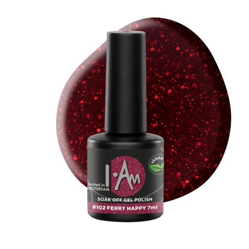 I.Am Soak Off Gel Polish 102 Ferry Happy 7ml