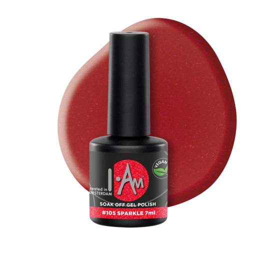 I.Am Soak Off Gel Polish 105 Sparkle 7ml