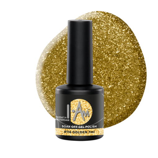 I.Am Soak Off Gel Polish 116 Golden  7ml