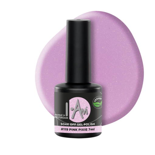 I.Am Soak Off Gel Polish 119 Pink Pixie 7ml