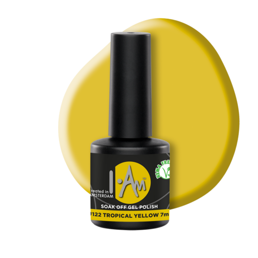 I.Am Soak Off Gel Polish 122 Tropical Yellow 7ml