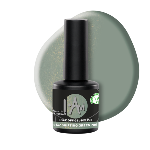 I.Am Soak Off Gel Polish 137 Shifting Green 7ml