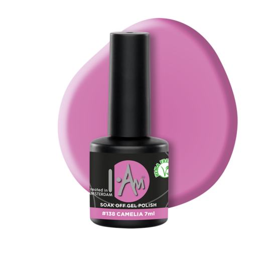 I.Am Soak Off Gel Polish 138 Camelia 7ml