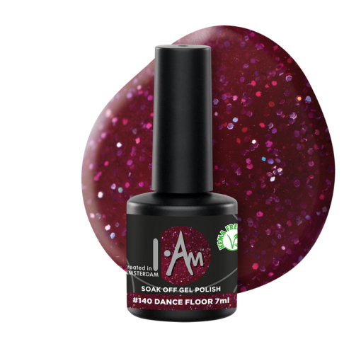 I.Am Soak Off Gel Polish 140 Dance Floor 7ml