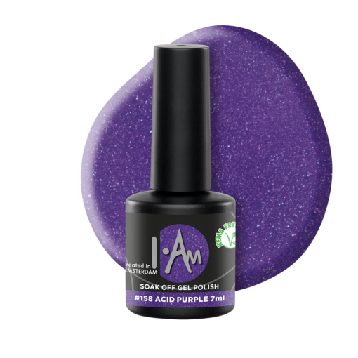 I.Am Soak Off Gel Polish 158 Acid Purple 7ml