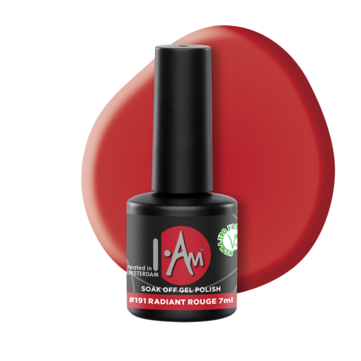 I.Am Soak Off Gel Polish 191 Radiant Rouge 7ml