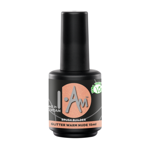 I.Am Brush Builder Glitter Warm Nude 15ml