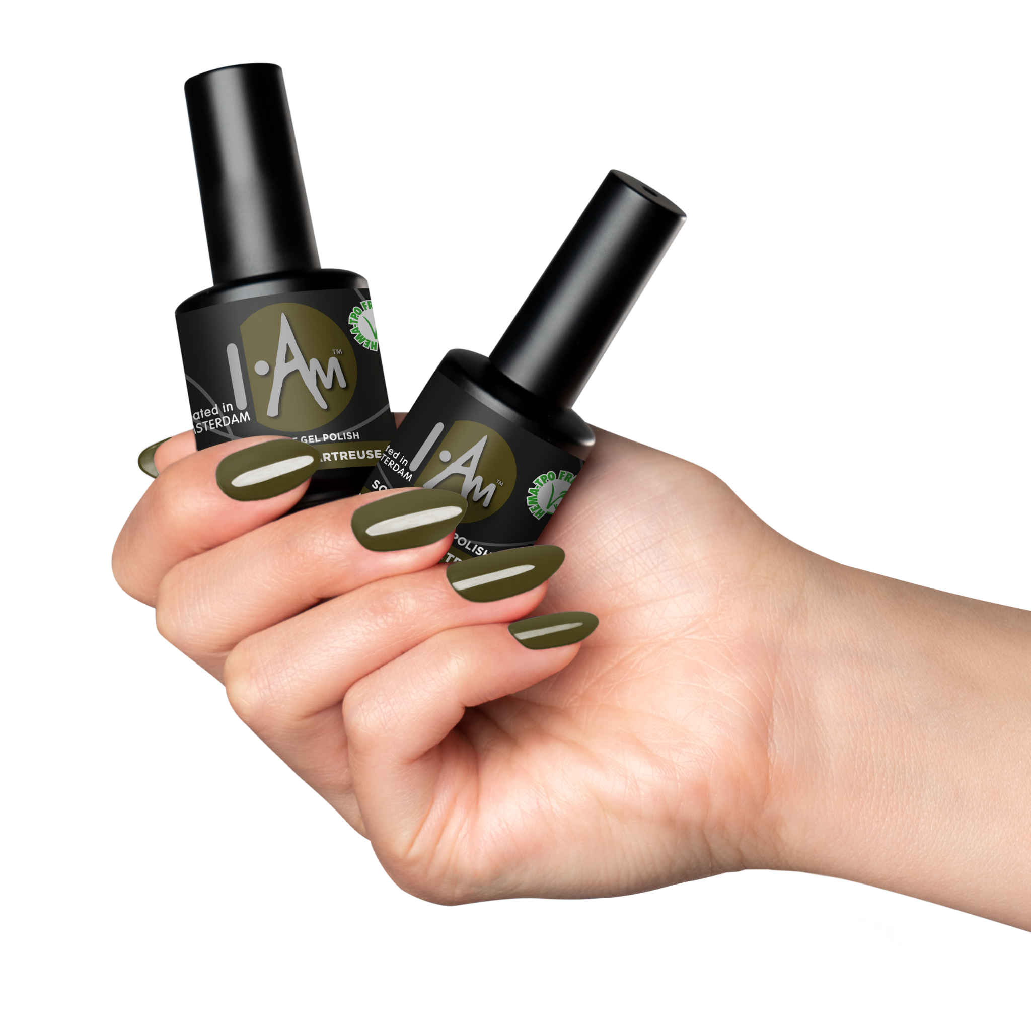 I.am 203 soak off gelpolish Vintage Chartreuse 7 ml. - Afbeelding 4