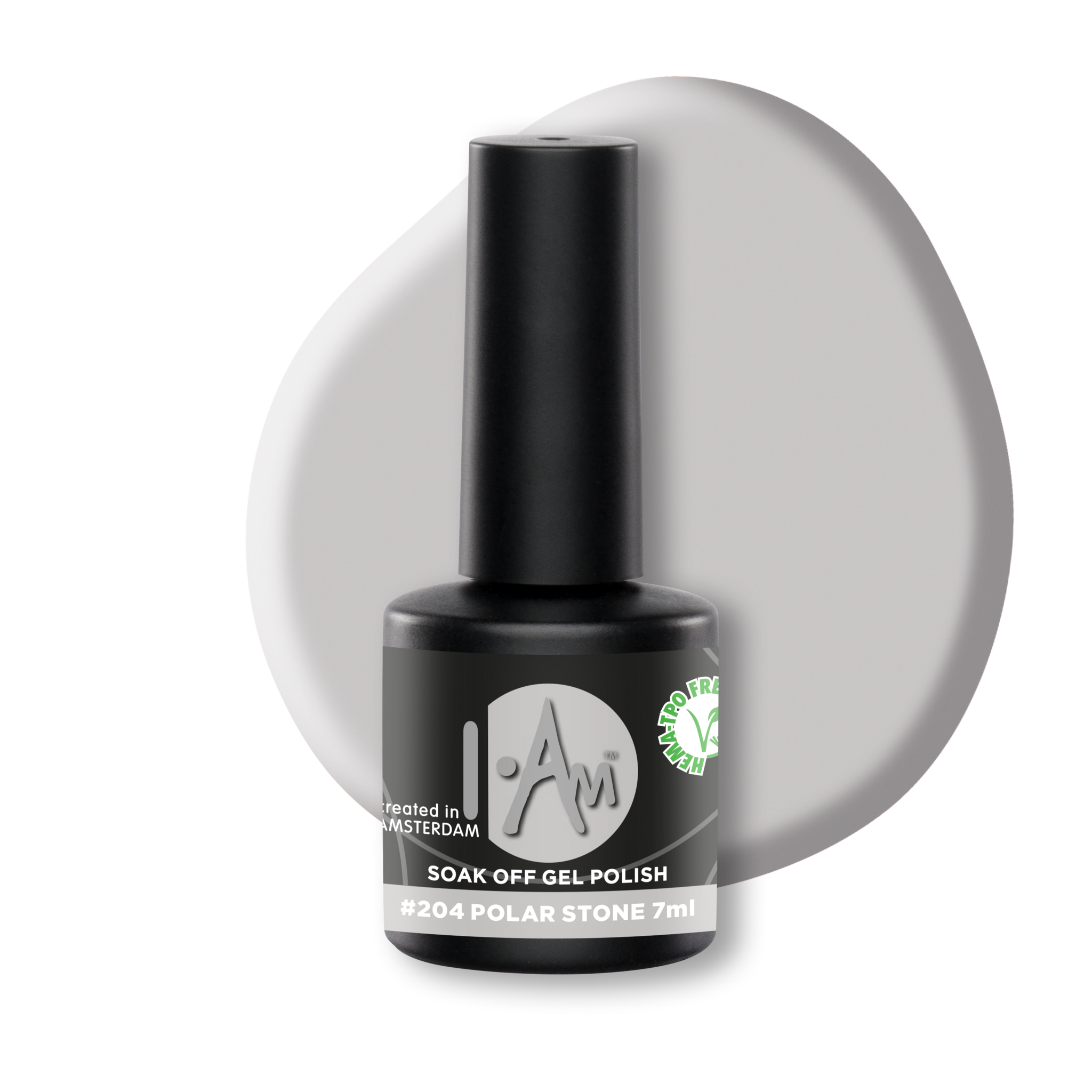 I.am 204 soak off gelpolish Polar stone 7 ml.