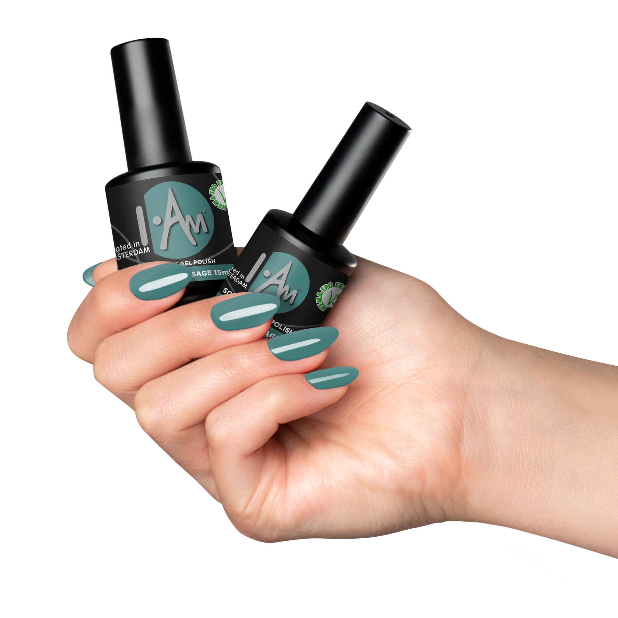 I.am 206 soak off gelpolish Winter Sage 7 ml. - Afbeelding 4