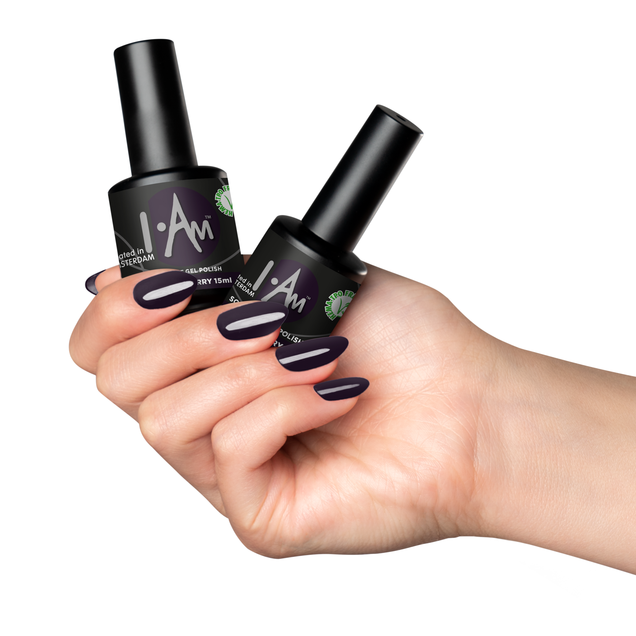 I.am 208 soak off gelpolish Mulberry 7 ml. - Afbeelding 4