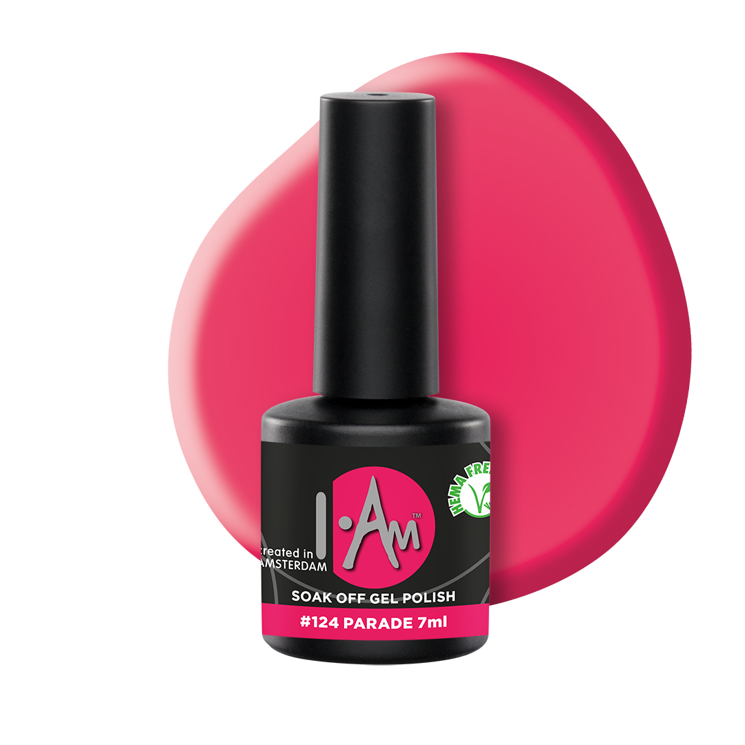 I.am 124 soak off gelpolish Parade 7 ml.