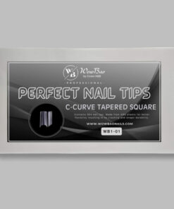 c- curve Tapered square Perfect nail tips Wow Bao