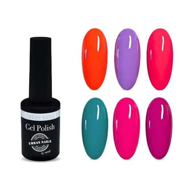 Summer Splash gel collection Urban Nails 6x8gr. - Afbeelding 2